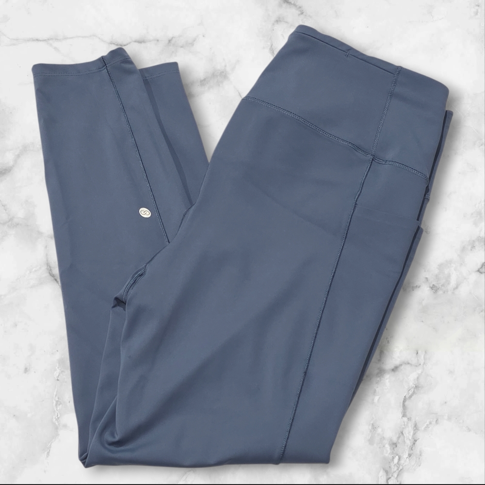 CALIA by Carrie Underwood Slate Blue High-Rise Leggings